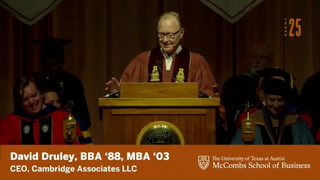  CEO David Druley Gives Commencement Address to Alma Mater Featured Image